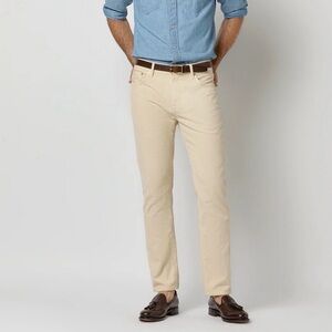 Sid Mashburn Men's Corduroy Pants in Light Tan 34/32 NWT